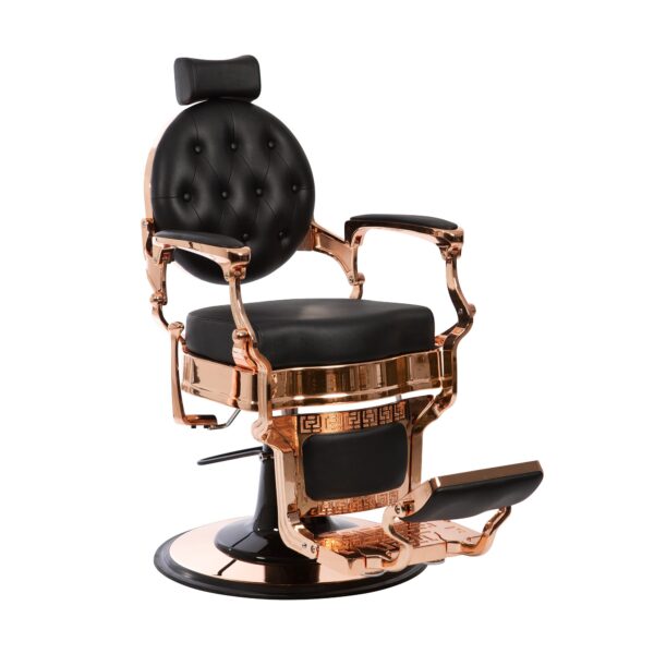 CADEIRA BARBEIRO MAE COBRE PINK